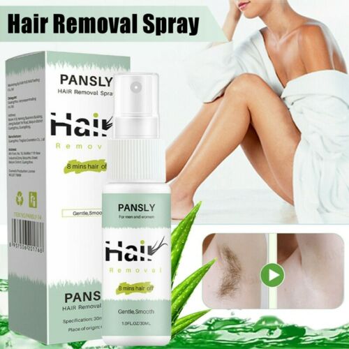 30ml Pansly Painless Hair Removal Spray Permanent Depilatory Cream Soft Skin Us