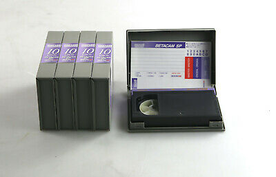 5 X Maxell Professional Betacam B-32 10/12ft Bq Sp Cassettes