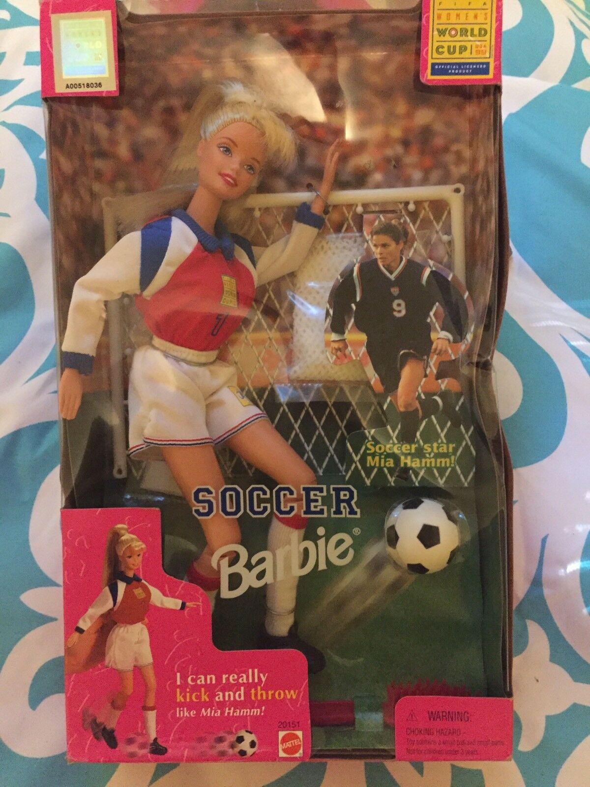Six Barbie Dolls In Boxes
