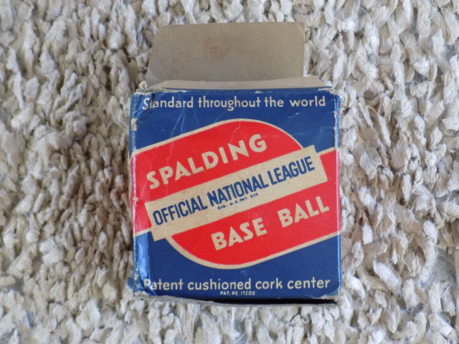 Vintage Spalding Ford Frick Official National League Mlb Baseball Onl + Box