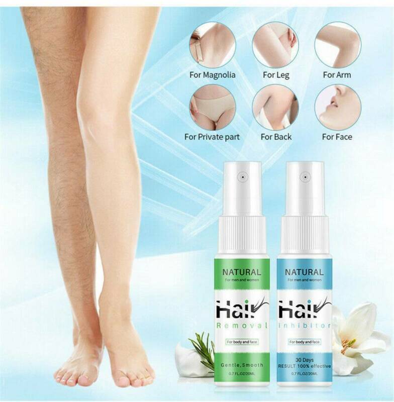 100% Natural Permanent Hair Removal Spray&hair Growth Inhibitor Powerful Us Hot