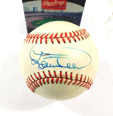 Signed 1989 Official All-star Game Baseball Kevin Mitchell California Angels