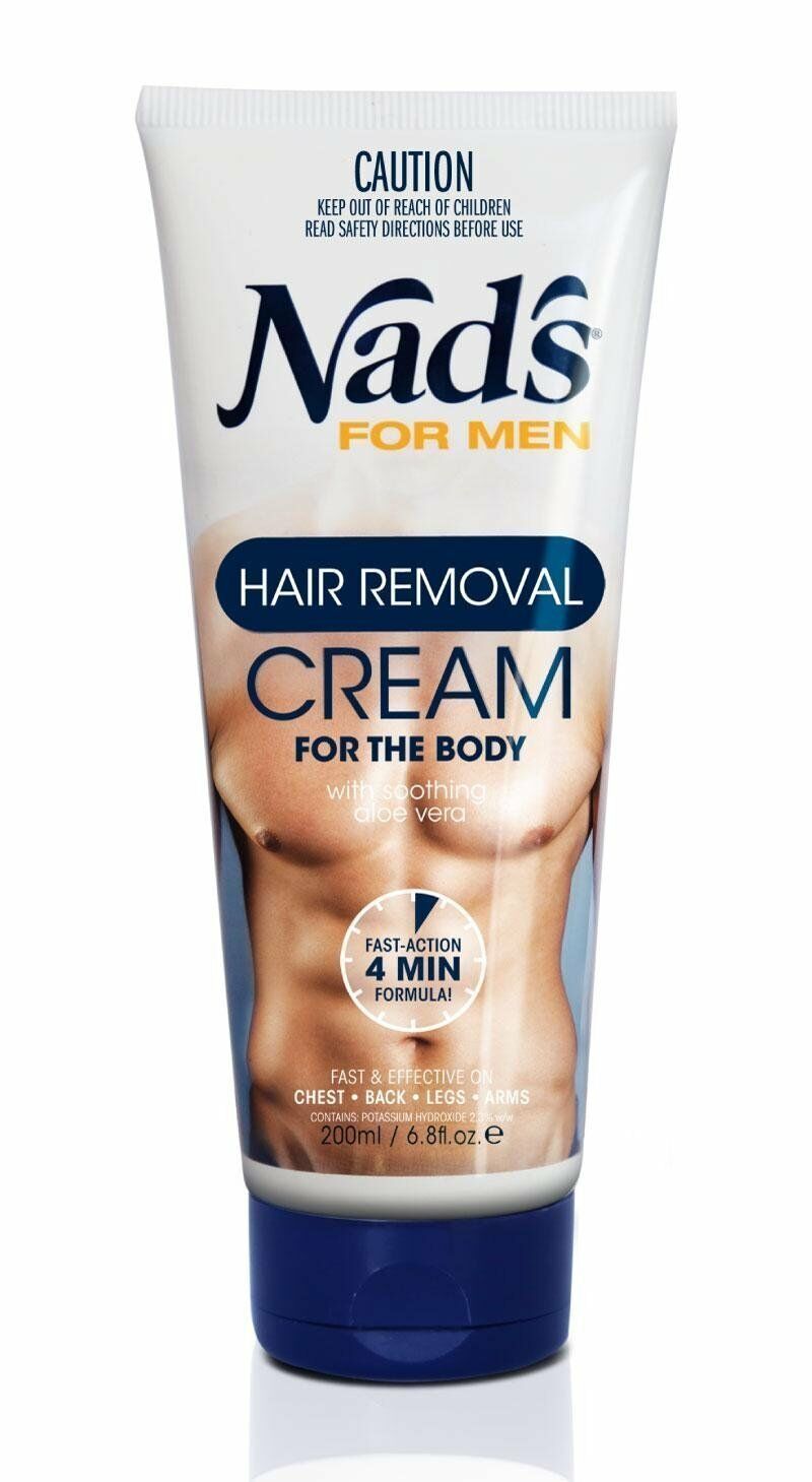 Nad's For Men Body Hair Removal Cream 6.8 Oz
